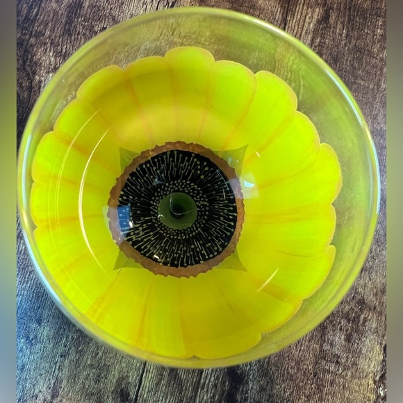 Pier 1 Imports | handpainted Sunflower Wine Glass - Picture 9 of 9